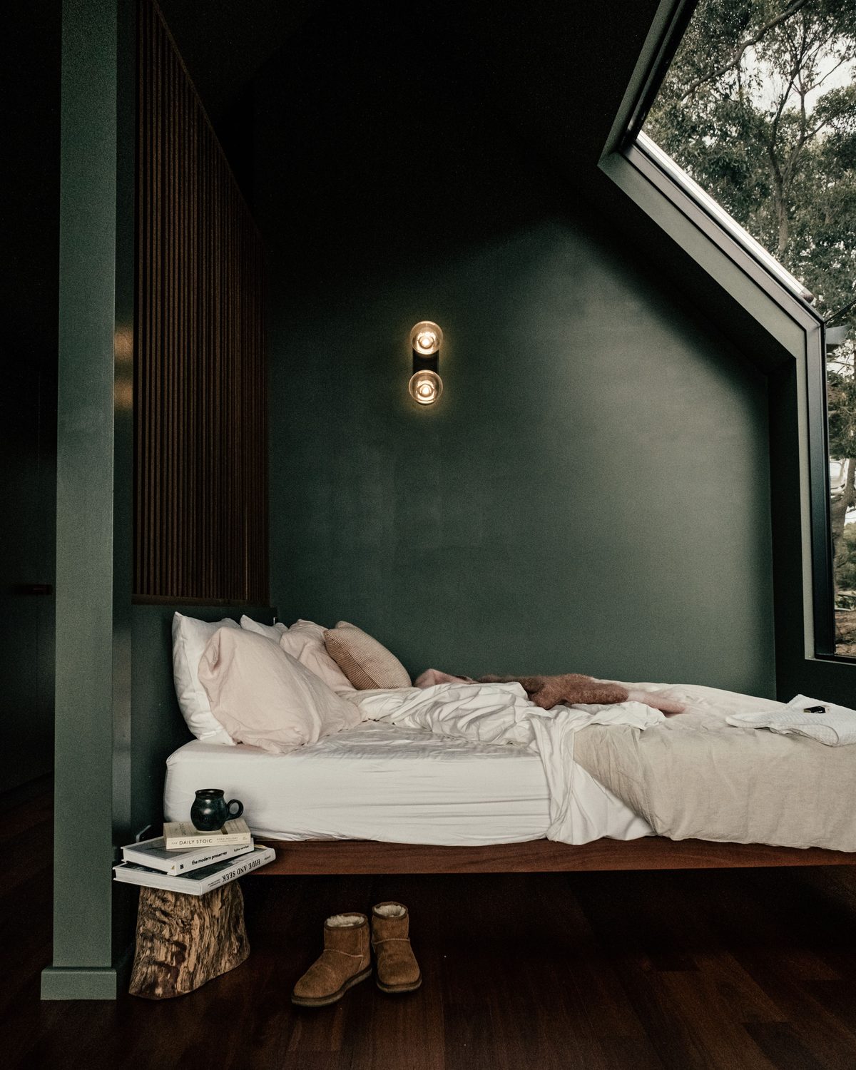 Room A bed and window — Concept Project / Stock Imagery