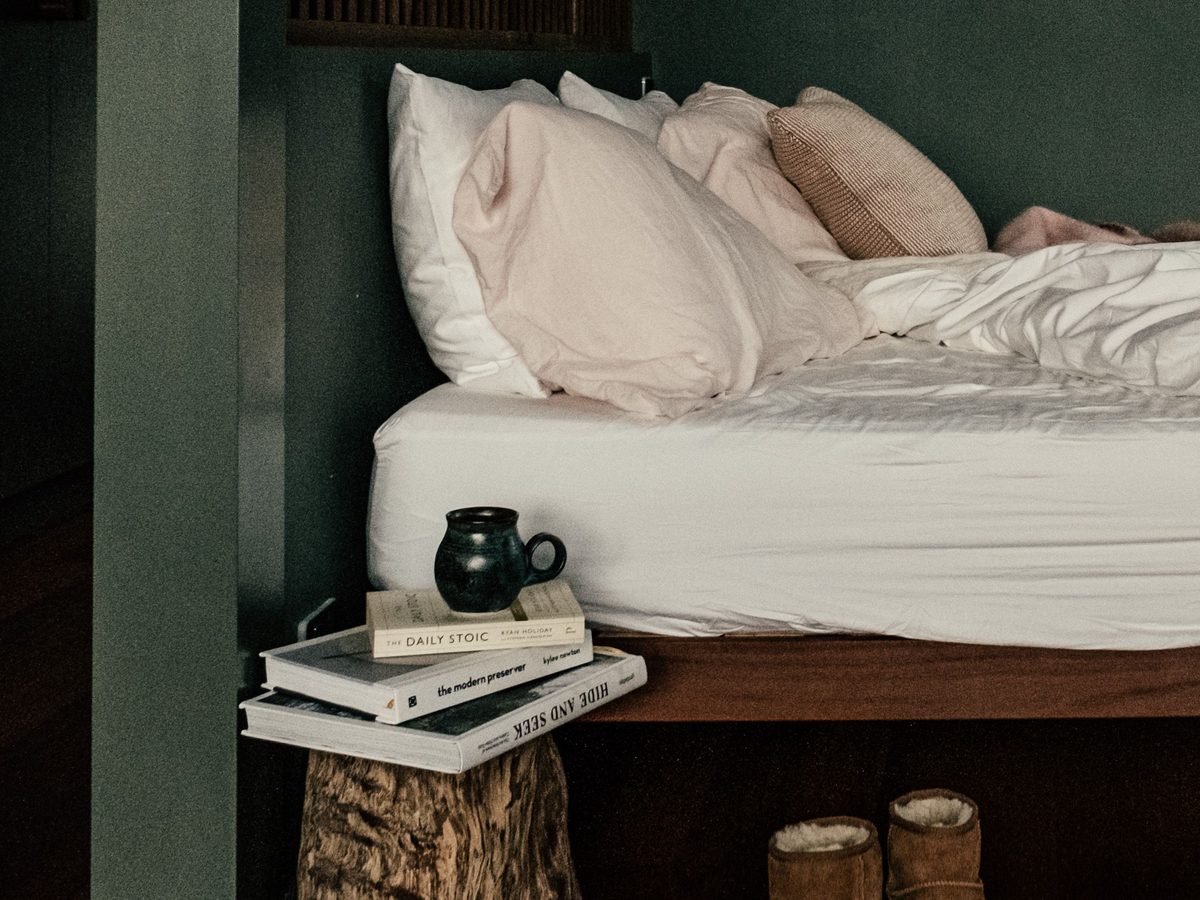 Linen and bedside detail — Concept Project / Stock Imagery